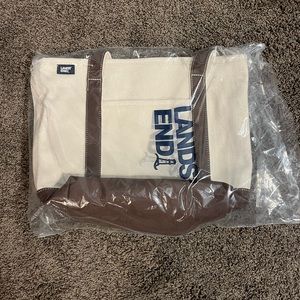 Brand new lands end tote bag. Never used